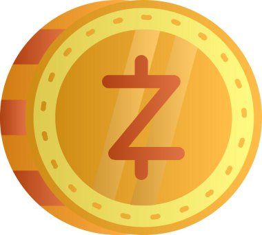 zzz para birimi simgesi simgesi, vektör illüstrasyonu