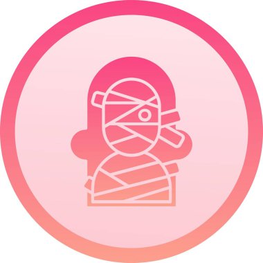 Maskeli ve maskeli bir adamın vektör çizimi