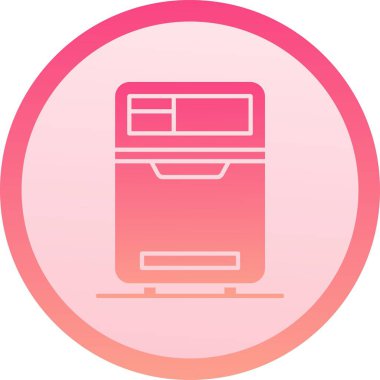 Modern b 'nin vektör illüstrasyonu eksik simgesi