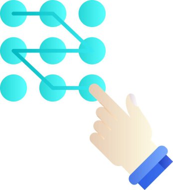 Bir bağlantıya bağlı bir zinciri tutan el