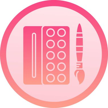 Benzersiz cetvel vektör simgesi