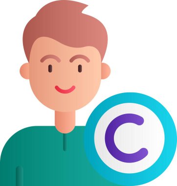 Bir çocuk internetin işaretidir.