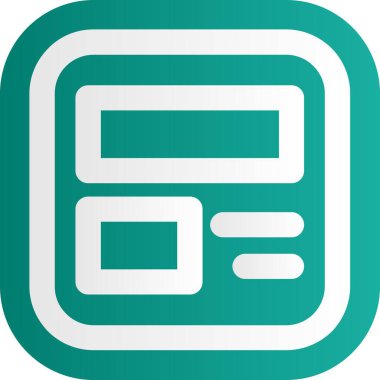 Kişisel ve ticari kullanım için vektör simgesi