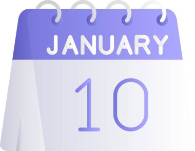 Beyaz takvim simgesini.