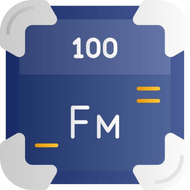 Bir simgenin vektör illüstrasyonu