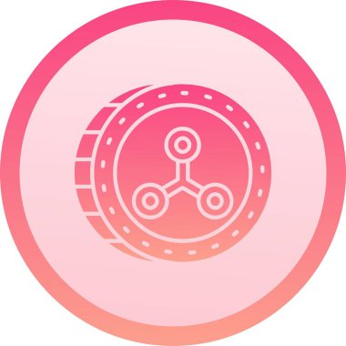 Modern bir simgenin vektör illüstrasyonu