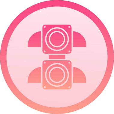 vektör Müzik player simgesi