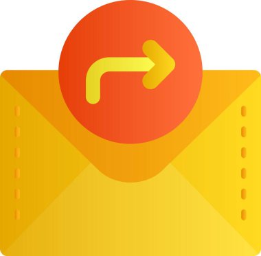 e-posta simgesi düz biçimli