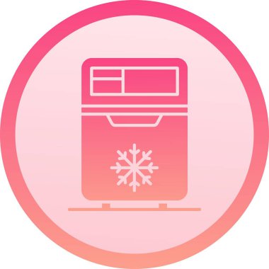 Soğuk vektör sembol tasarımı