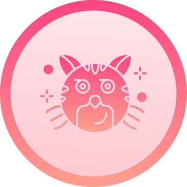 vektör emoji simgesi çizimi