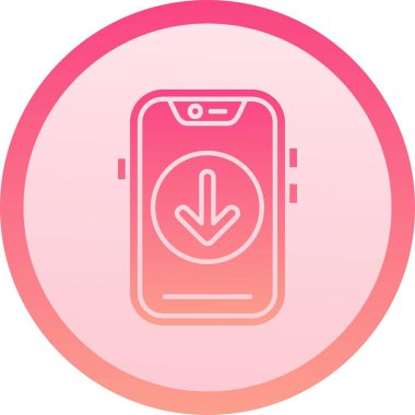 vektör telefon simgesi çizimi