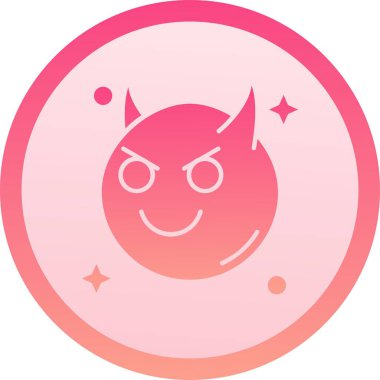 Eşsiz duygu simgesi vektör simgesi