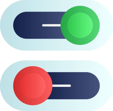 Basit vektör simgesi, iki gösterim