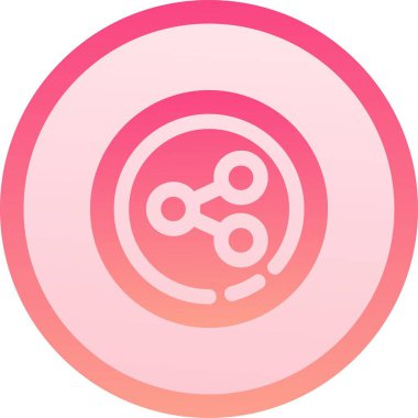 Güzel Hedef vektör satırı simgesi