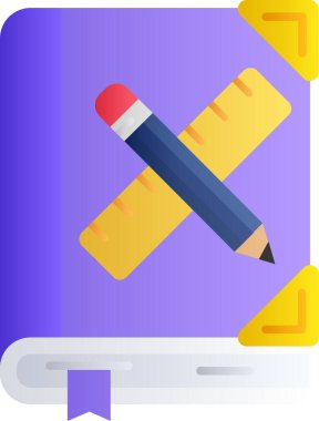 kalem simgesi, düz biçim