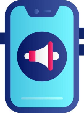 vektör telefon simgesi, basit vektör illüstrasyonu