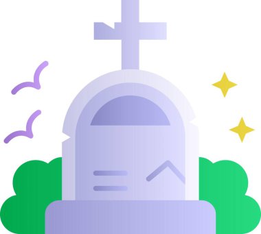 Haçlı mezar. Web simgesi