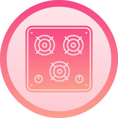 Benzersiz güç soket vektör çizgisi simgesi