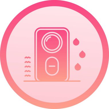 vektör elektrikli soba simgesi