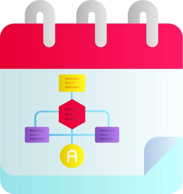 Veri yönetimi simgesi vektör illüstrasyonu