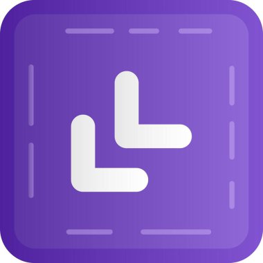 harita simgesi vektör illüstrasyonu