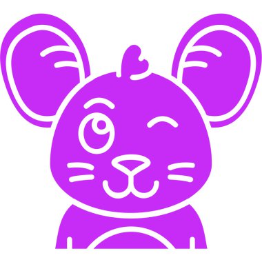 Koala. Web simgesi basit illüstrasyon