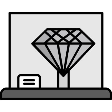 Elmas simgesi, özet biçimi