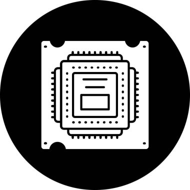 Modern bir simgenin vektör illüstrasyonu