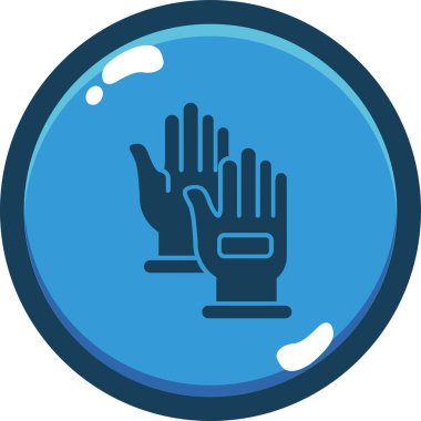 İzole edilmiş tek bir su damlası simgesinin vektör çizimi