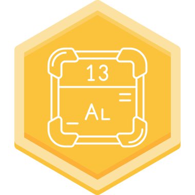 Modern bir simgenin vektör illüstrasyonu