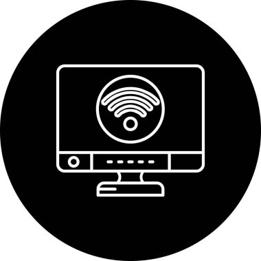 vektör dizüstü simgesi illüstrasyonu