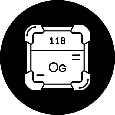 Modern bir simgenin vektör illüstrasyonu