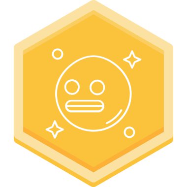 Çizgi film simgesinin vektör çizimi