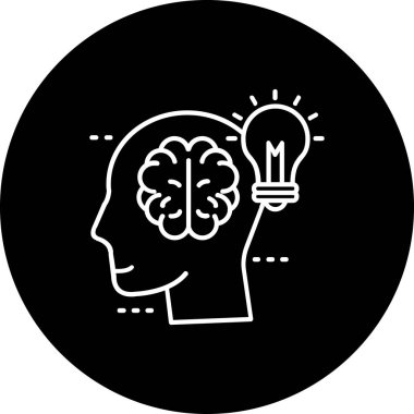 ampul simgesi vektör illüstrasyonu