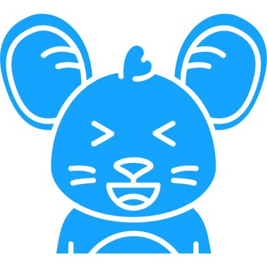 Hayvan. Web simgesi basit illüstrasyon