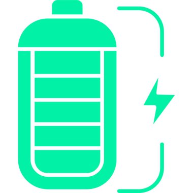 pil simgesi, vektör illüstrasyonu