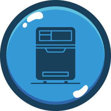 Çamaşır makinesi. Basit tasarım