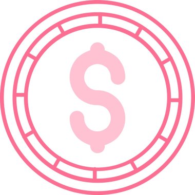 Sikke Simgesi vektör illüstrasyonu