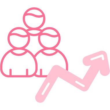 insanlar simge illüstrasyon vektörü