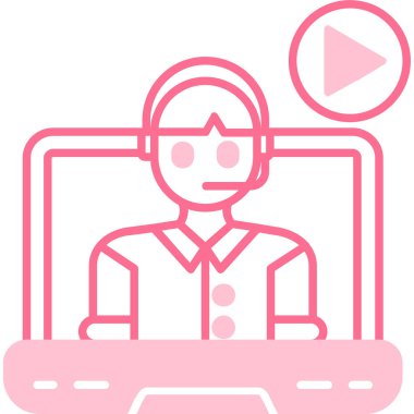 Online eğitim. Basit tasarım