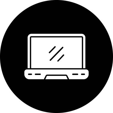 Dizüstü web simge vektör çizim