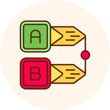 Vektör illüstrasyonu, seo modern simge