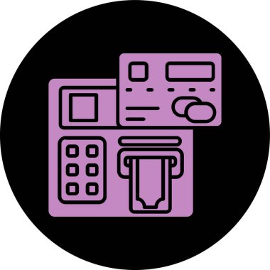 Gıda simgesinin vektör illüstrasyonu