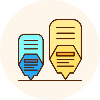 kitap simgesi vektör illüstrasyonu