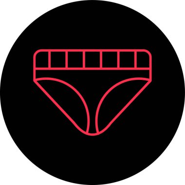 Bir kadın vücudunun vektör illüstrasyonu