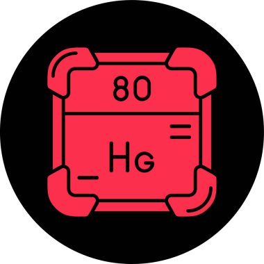 Modern bir simgenin vektör illüstrasyonu