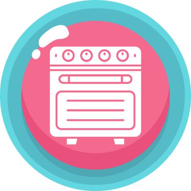 Mutfak simgesi vektör illüstrasyonu