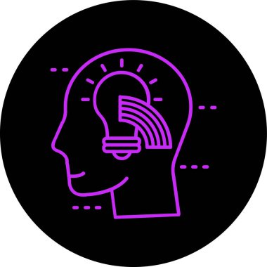 Beyni olan insan kafası