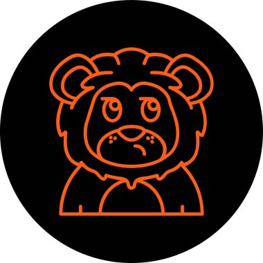 panda simgesi, vektör illüstrasyonu