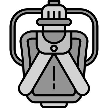 Gaz pompası kutsal kişilerin resmi, vektör çizim